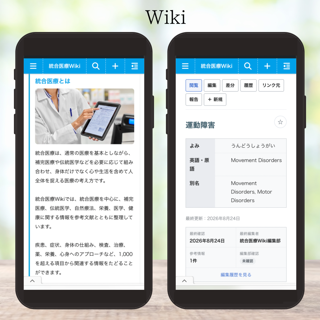 統合医療Wiki 制作例